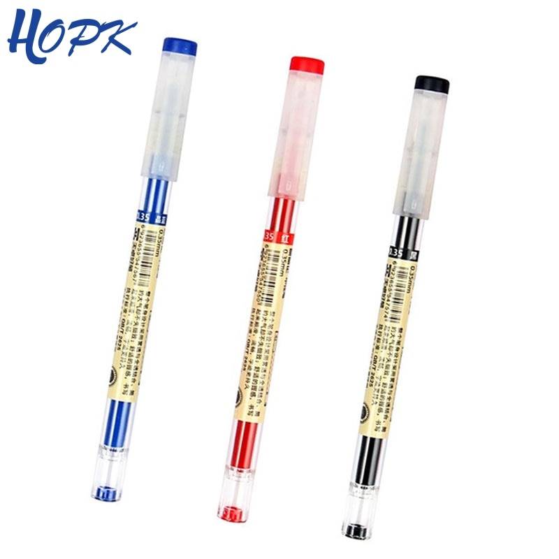 Japanese Ballpoint pen 0.35 mm Black Blue Ink Pen School Office student Exam Signature pens for Writing Stationery Supply