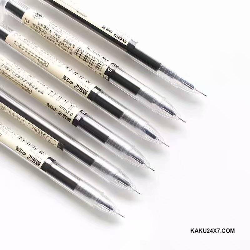 Japanese Ballpoint pen 0.35 mm Black Blue Ink Pen School Office student Exam Signature pens for Writing Stationery Supply Japanese Ballpoint pen 0.35 mm Black Blue Ink Pen School Office student Exam Signature pens for Writing Stationery Supply